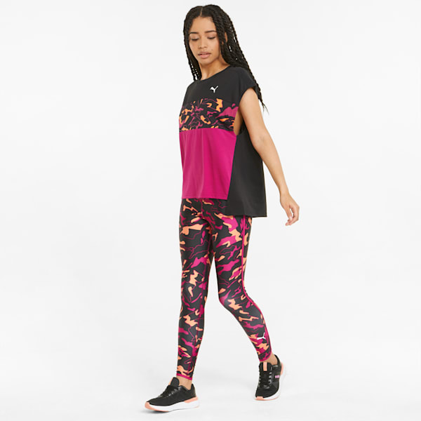 Modern Sports Women's Elongated T-Shirt, Puma Black, extralarge-IND
