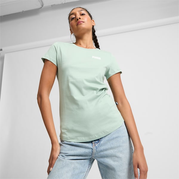 T-shirt Essentials, femme, Green Fog, extralarge