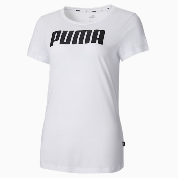 ウィメンズ ESS プーマ 半袖 Tシャツ, Puma White, extralarge-IDN