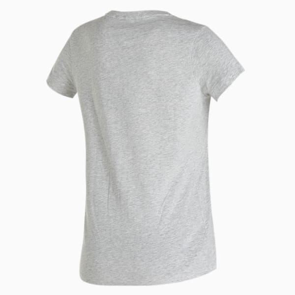 Women's Regular Fit T-Shirt, Light Gray Heather, extralarge-IND