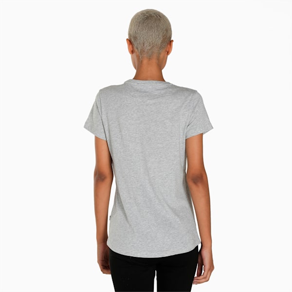 Women's Regular Fit T-Shirt, Light Gray Heather, extralarge-IND