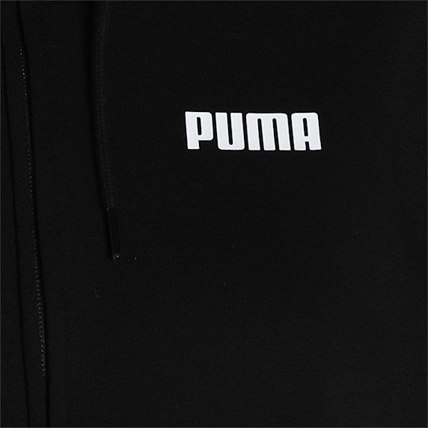 Full-Zip Women's Regular Fit Hoodie, Puma Black, extralarge-IND