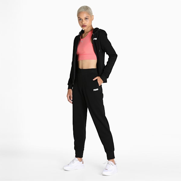 Women's Regular Fit Sweatpants, Puma Black, extralarge-IND