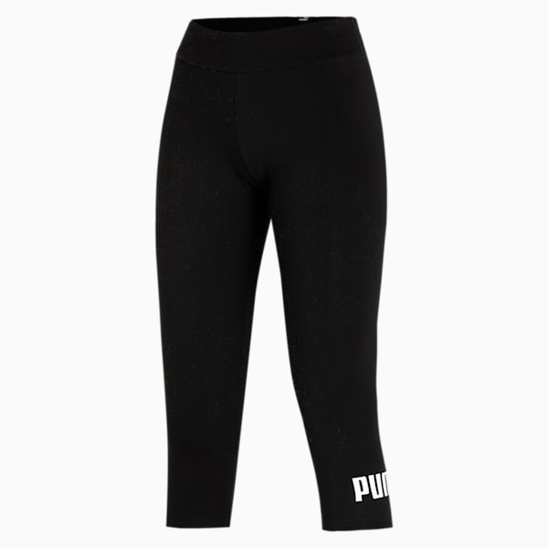 Essential 3/4 Tight Fit Women's Leggings, Puma Black, extralarge-IND
