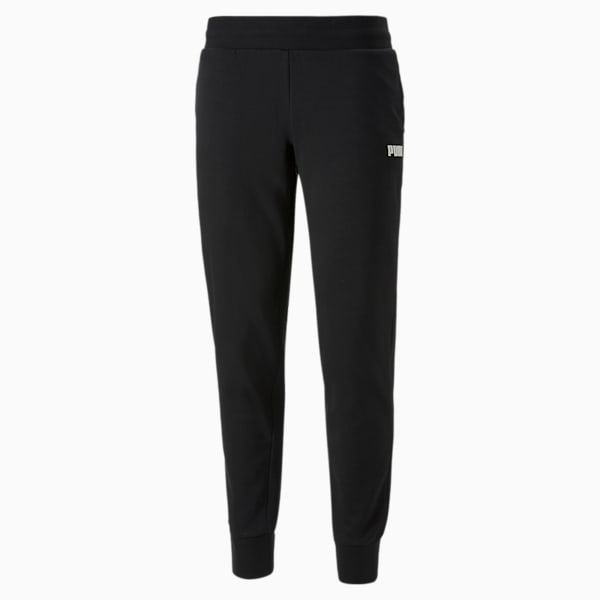 ウィメンズ ESS スウェットパンツ クローズド 裏起毛, Puma Black, extralarge-JPN