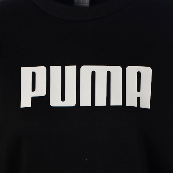 ウィメンズ ESS プーマ クルー スウェット, Puma Black, extralarge-JPN