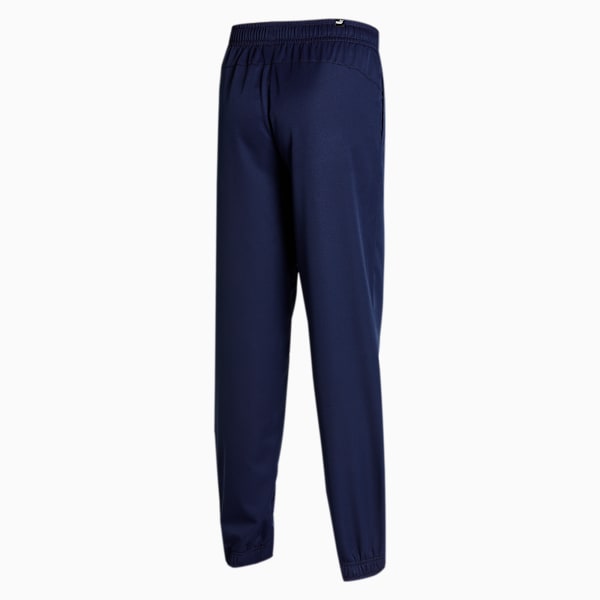 Essential Men's Woven Regular Fit Pants, Peacoat, extralarge-IND
