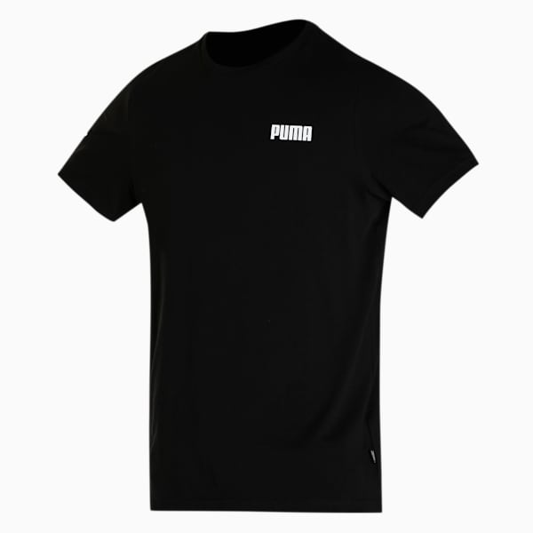 PUMA Essential Small Logo Regular Fit Men's T-Shirt, Puma Black