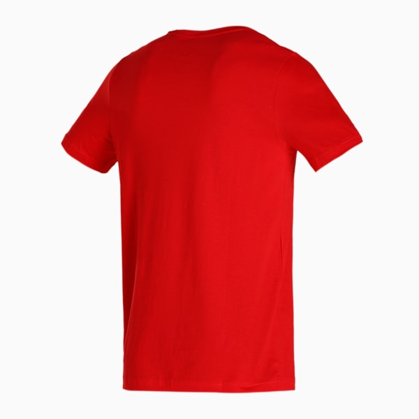 PUMA Essential Small Logo Men's Regular Fit T-Shirt, High Risk Red, extralarge-IND