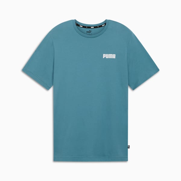 Playera para hombre Essentials Small Logo, Bold Blue, extralarge