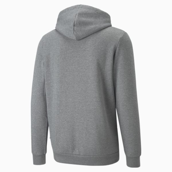 Men's Regular Fit Hooded Sweatshirt, Medium Gray Heather, extralarge-AUS