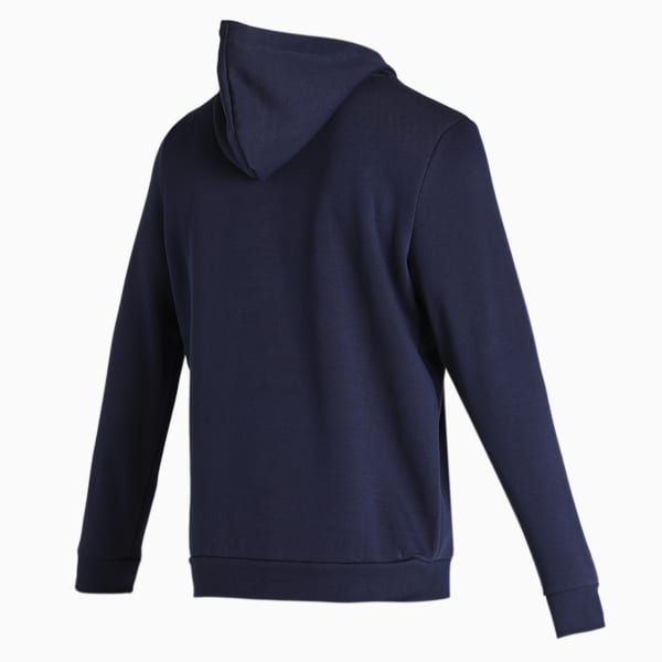Men's Regular Fit Hooded Sweatshirt, Peacoat, extralarge-AUS