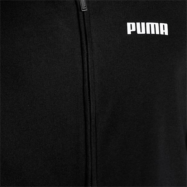 Essential Full-Zip Men's Regular Fit Hoodie, Puma Black, extralarge-IND