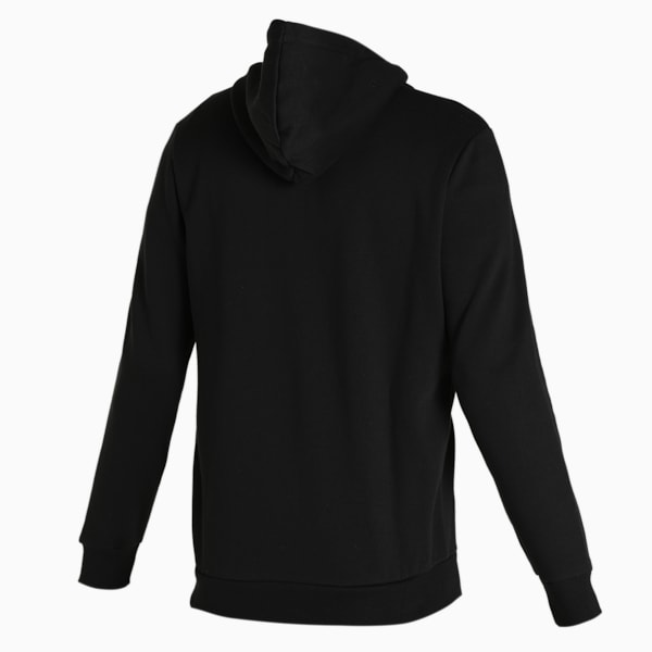 Full-Zip Men's Regular Fit Hoodie, Puma Black, extralarge-IND