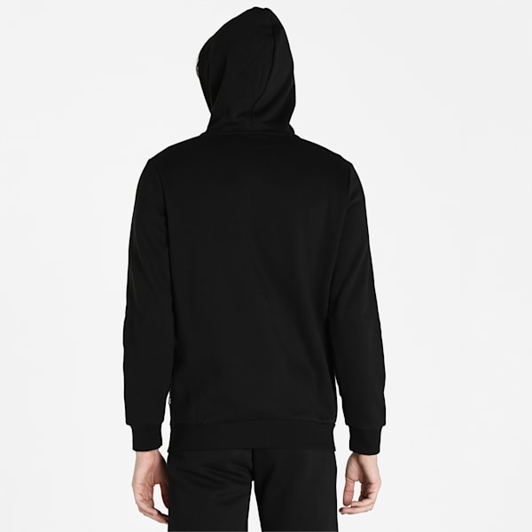 Full-Zip Men's Regular Fit Hoodie, Puma Black, extralarge-IND