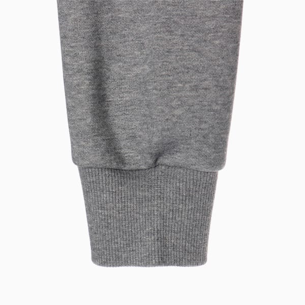 Essentials Full-Zip Full-Length Hoodie Men, Medium Gray Heather, extralarge