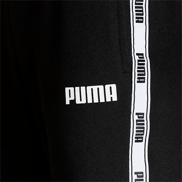 PUMA Tape Knitted Women's Regular Fit Sweat Pants, Puma Black, extralarge-IND