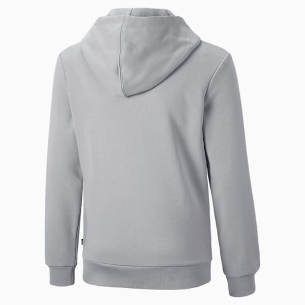 Power Logo Boys' Hoodie, Harbor Mist, extralarge