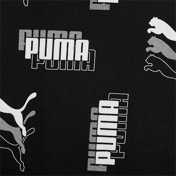 Power Printed Youth  T-shirt, Puma Black