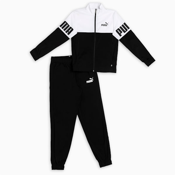 Power Poly Youth Track Suit, Puma Black, extralarge-IND