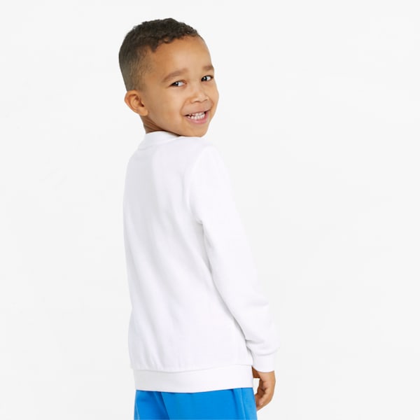 Playera de cuello redondo infantil Fruitmates, Puma White, extralarge