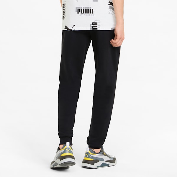 Power Logo Men's Regular Fit Sweatpants, Puma Black, extralarge-IND