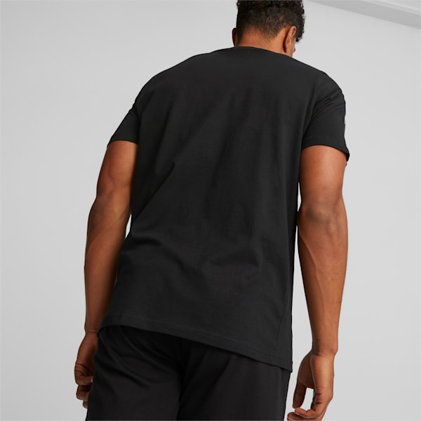 Essentials+ Tape Men's Regular Fit T-shirt, Puma Black, extralarge-AUS