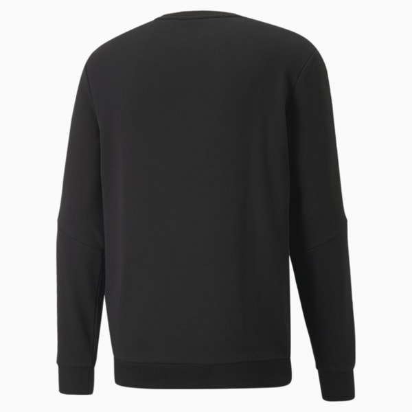 Tape Men's Regular Fit Sweatshirt, Puma Black, extralarge-IND
