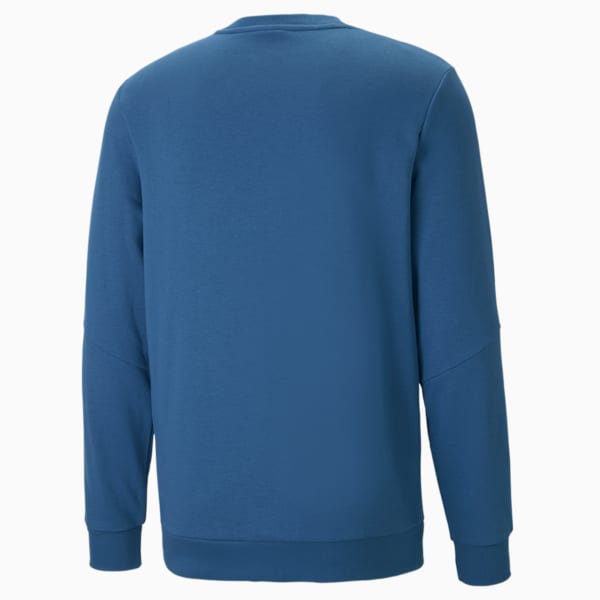 Tape Men's Regular Fit Sweatshirt, Lake Blue, extralarge-IND