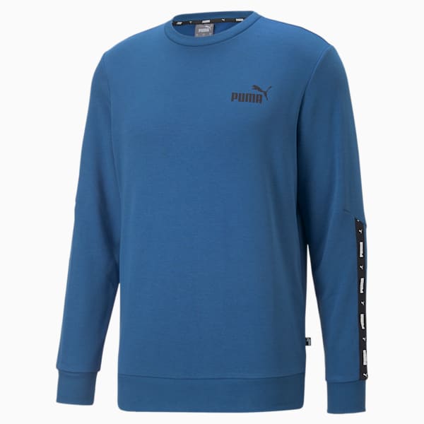 Tape Men's Regular Fit Sweatshirt, Lake Blue, extralarge-IND