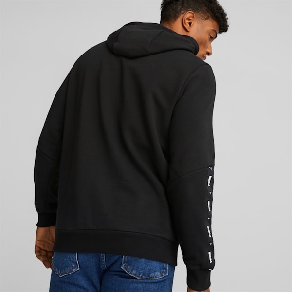 Essentials+ Tape Men's Regular Fit Hoodie, Puma Black, extralarge-IND