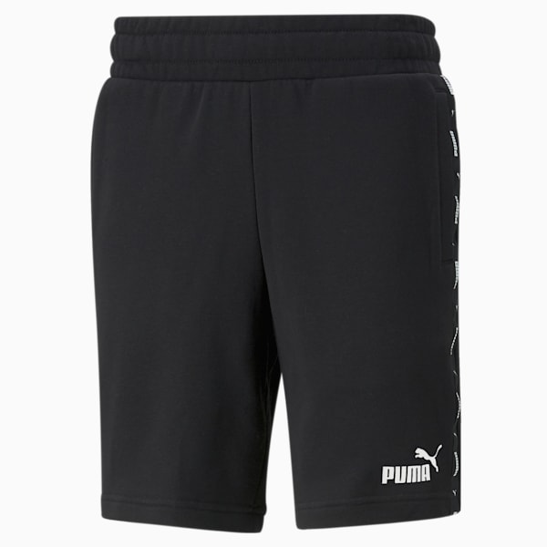 Tape Men's Regular Fit Shorts, Puma Black, extralarge-AUS
