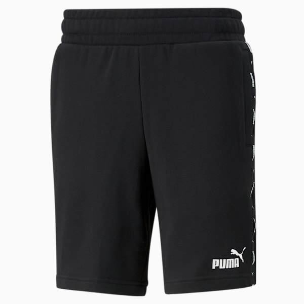 Essentials+ Tape Men's Regular Fit Shorts, Puma Black, extralarge-IND