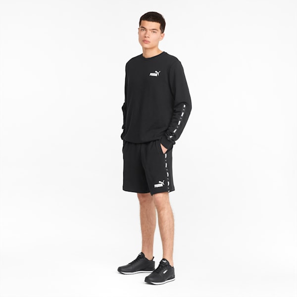 Essentials+ Tape Men's Regular Fit Shorts, Puma Black, extralarge-IND