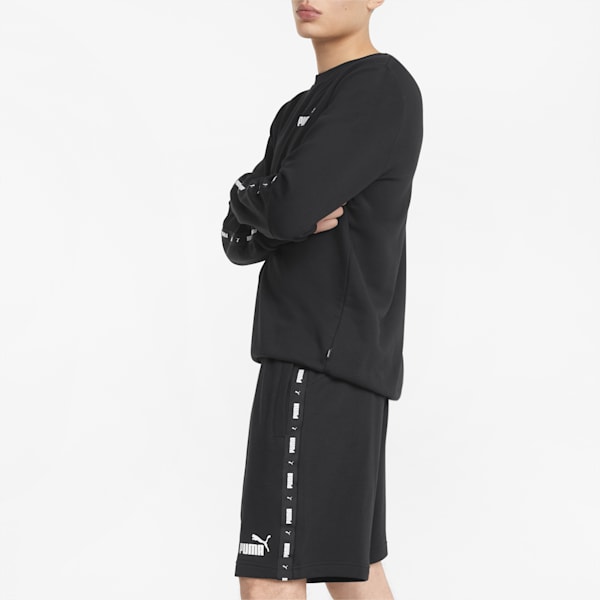 Tape Men's Regular Fit Shorts, Puma Black, extralarge-AUS