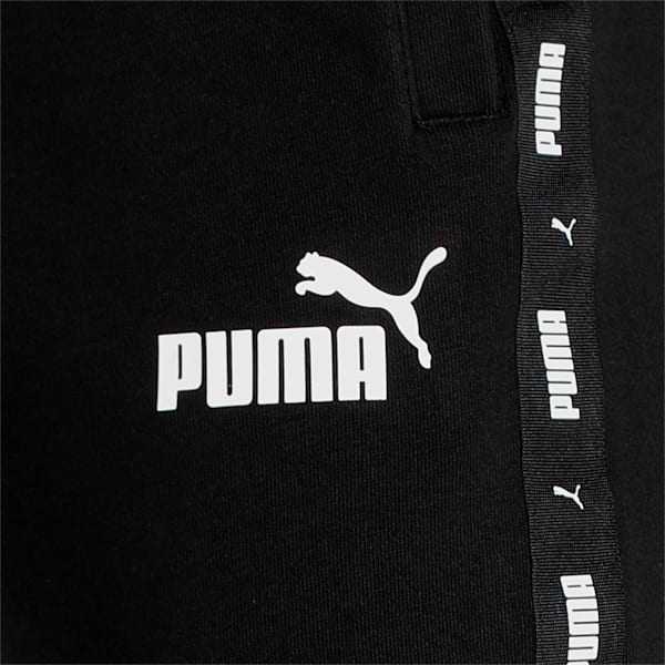 Essentials+ Tape Men's Regular Fit Sweatpants, Puma Black, extralarge-IND
