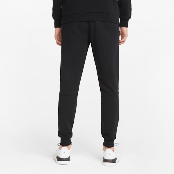 Tape Men's Regular Fit Sweatpants, Puma Black, extralarge-IND