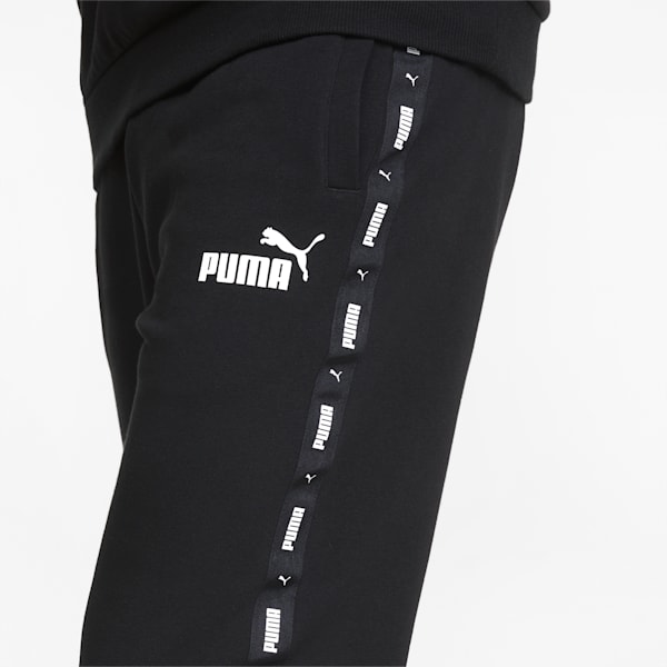 Tape Men's Regular Fit Sweatpants, Puma Black, extralarge-IDN
