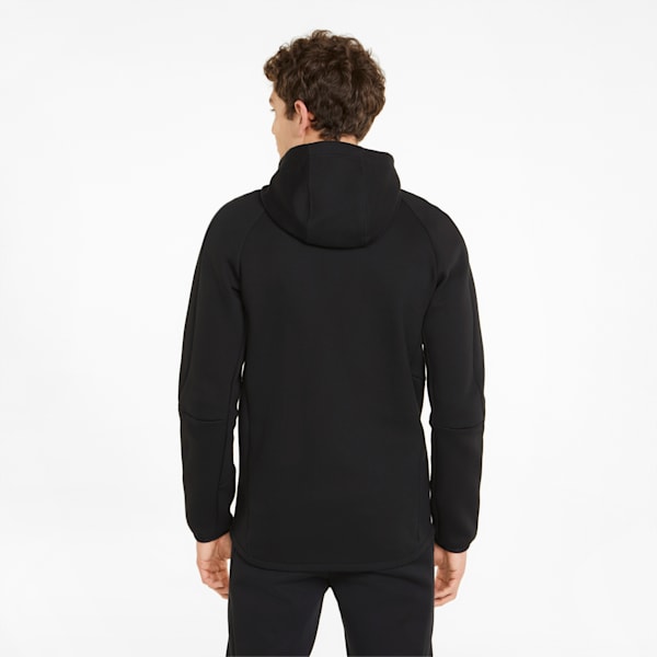 Evostripe Full-Zip Men's Hoodie, Puma Black, extralarge