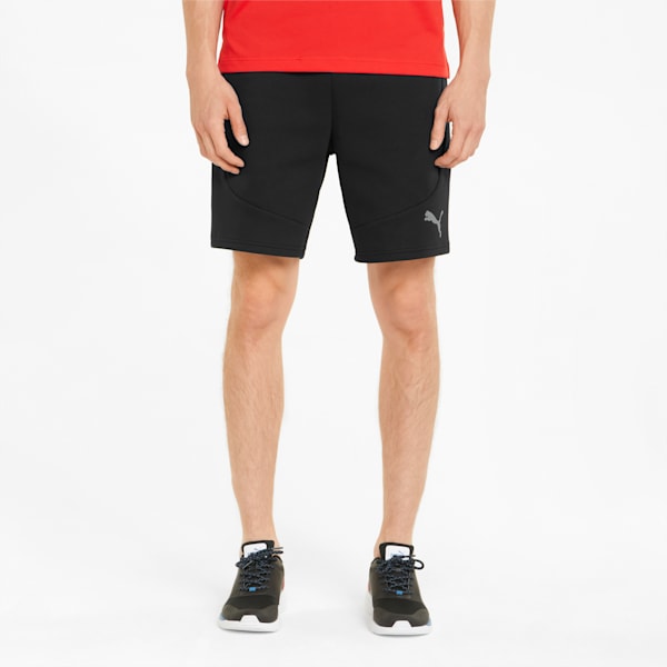 Evostripe Men's Regular Fit Shorts, Puma Black, extralarge-IND