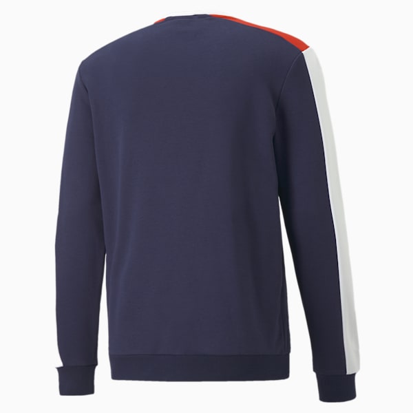 Colorblock Men's Regular Fit Sweatshirt, Peacoat, extralarge-IND