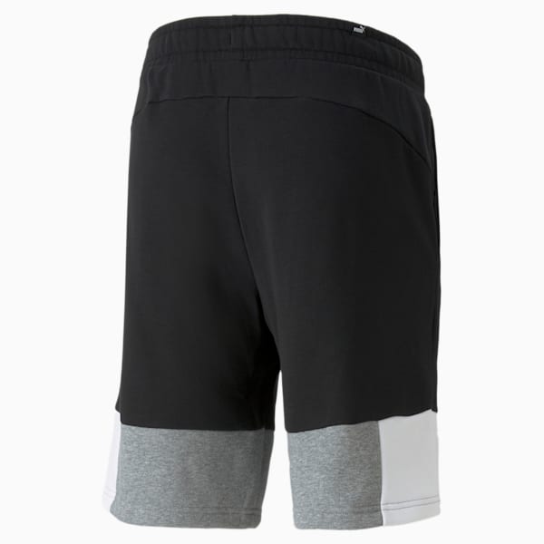Essentials+ Block Men's Regular Fit Shorts, Puma Black, extralarge-IND