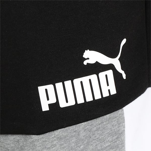 Colorblock Men's Regular Fit Shorts, Puma Black, extralarge-IND