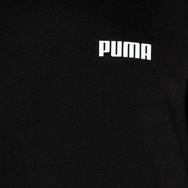 PUMA Essential Crew Men's Regular Fit Sweat Shirt, Puma Black, extralarge-IND