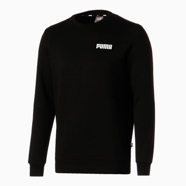 メンズ ESS プーマ クルー スウェット, Puma Black, extralarge-JPN
