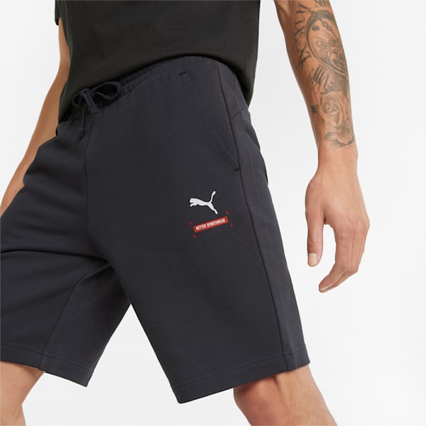 Better Men's Regular Fit Shorts, Phantom Black, extralarge-IND