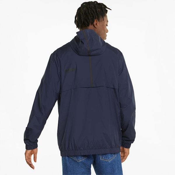 Essentials Solid Windbreaker Jacket Men, Peacoat, extralarge-GBR