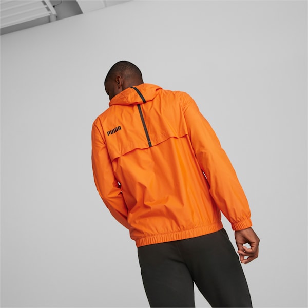Essentials Solid Windbreaker Jacket Men, Cayenne Pepper, extralarge-GBR