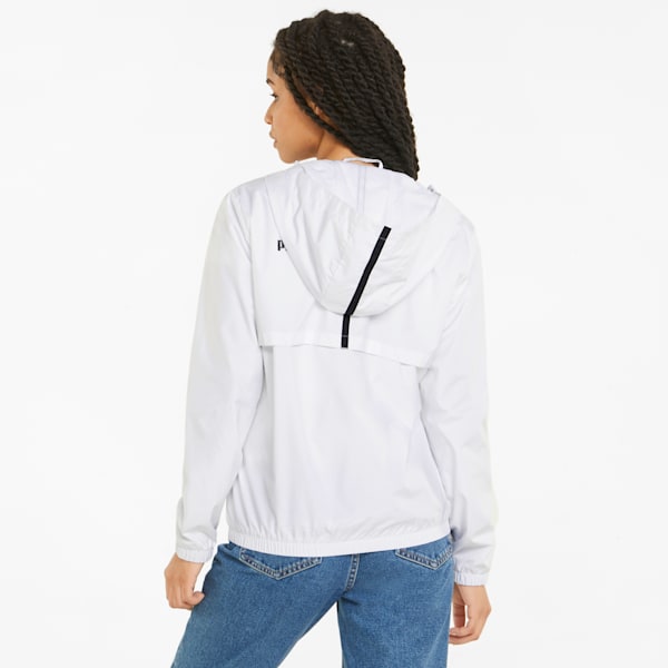 Chamarra Mujer Essentials Solid Windbreaker, Puma White, extralarge