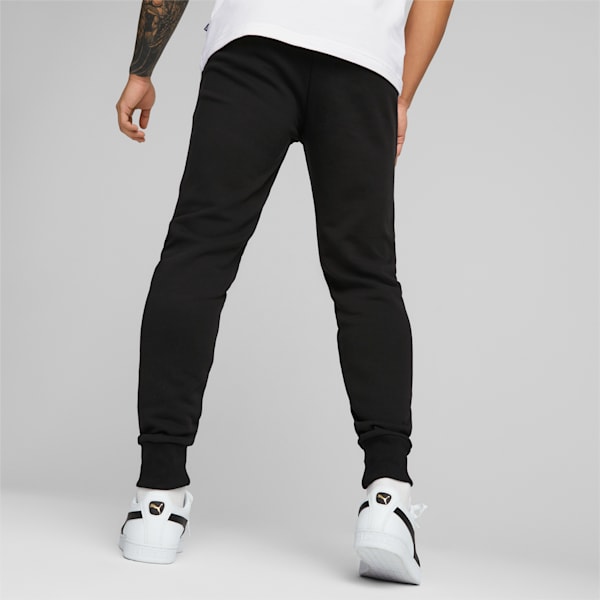 Essential Logo Knitted Men's Pants, Puma Black, extralarge-IND
